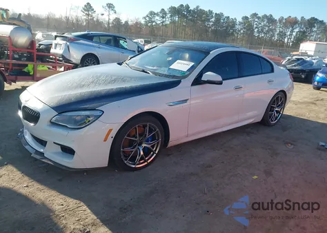 2016 BMW 650I Gran Coupe z USA, uszkodzony, nr VIN WBA6D4C5XGD977062